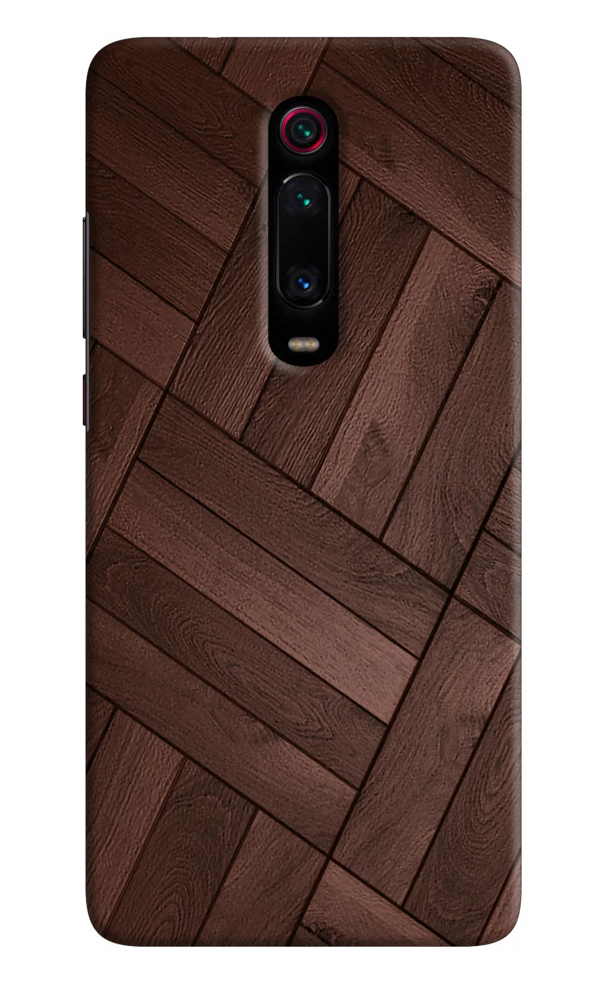 Wooden Texture Design Redmi K20 Pro Hard Case Back Cover by Casekaro
