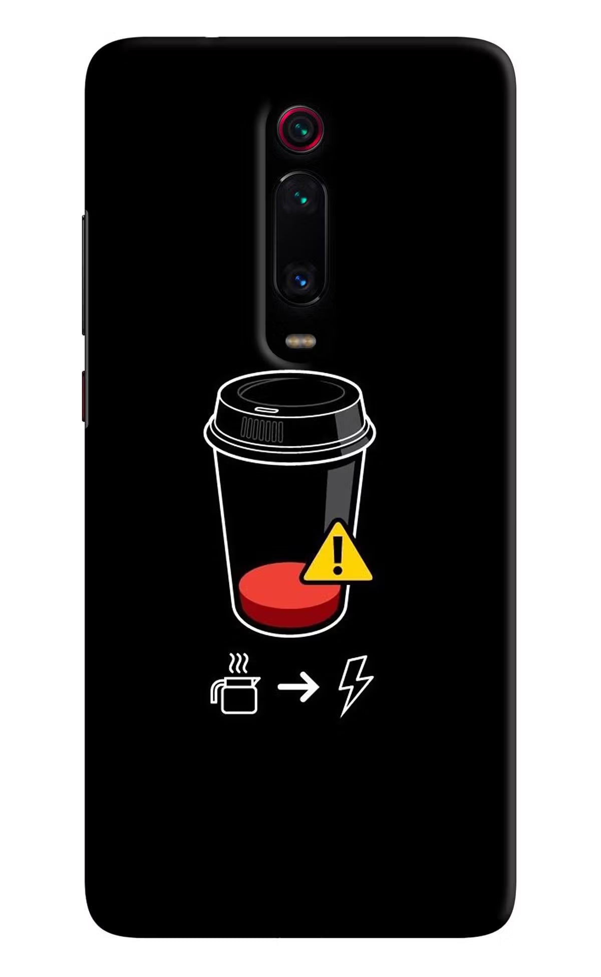 Coffee Redmi K20 Pro Hard Case Back Cover by Casekaro