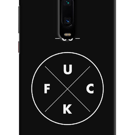 Go Fuck Yourself Redmi K20 Pro Hard Case Back Cover by Casekaro