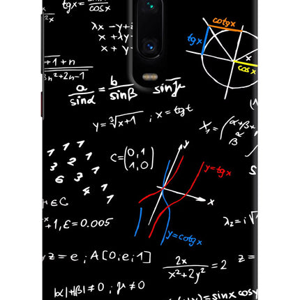 Mathematics Formula Redmi K20 Pro Hard Case Back Cover by Casekaro
