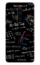 Mathematics Formula Redmi K20 Pro Hard Case Back Cover by Casekaro