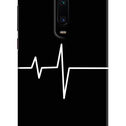 Heart Beats Redmi K20 Pro Hard Case Back Cover by Casekaro