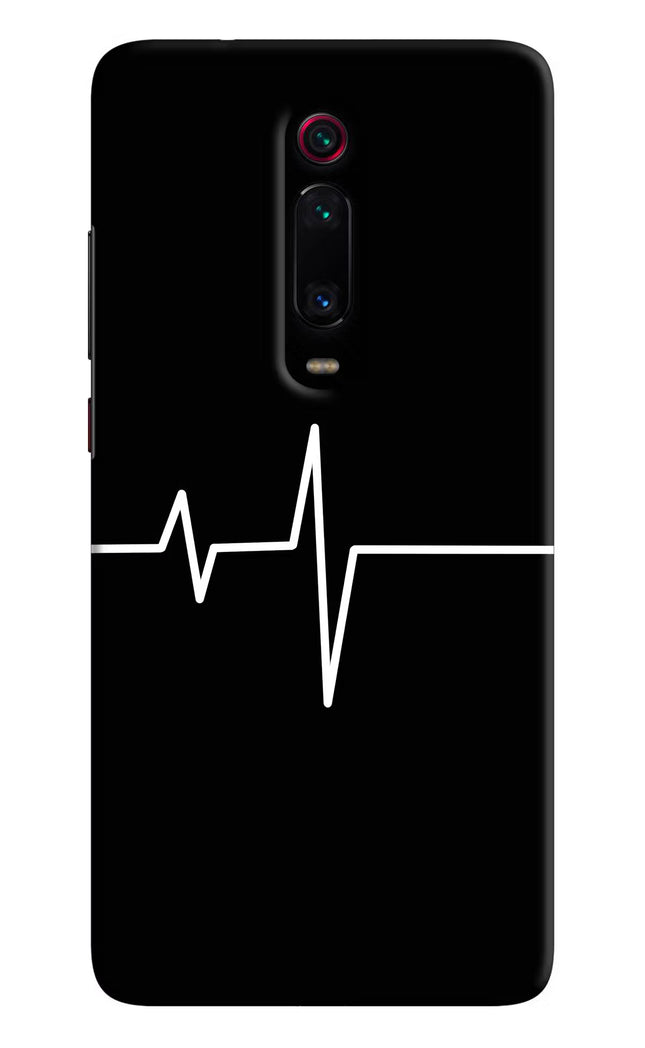 Heart Beats Redmi K20 Pro Hard Case Back Cover by Casekaro