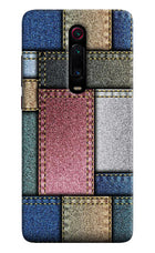 Multicolor Jeans Redmi K20 Pro Hard Case Back Cover by Casekaro