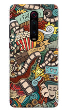 Cinema Abstract Redmi K20 Pro Hard Case Back Cover by Casekaro