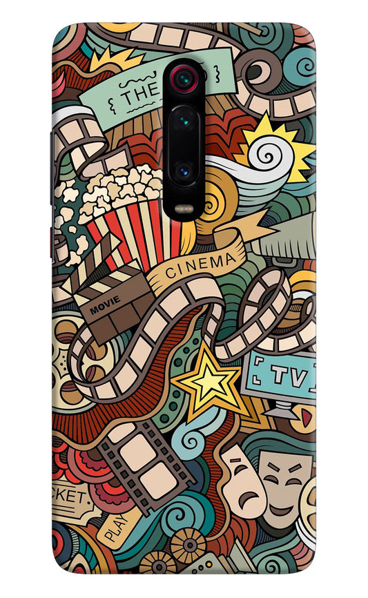 Cinema Abstract Redmi K20 Pro Hard Case Back Cover by Casekaro