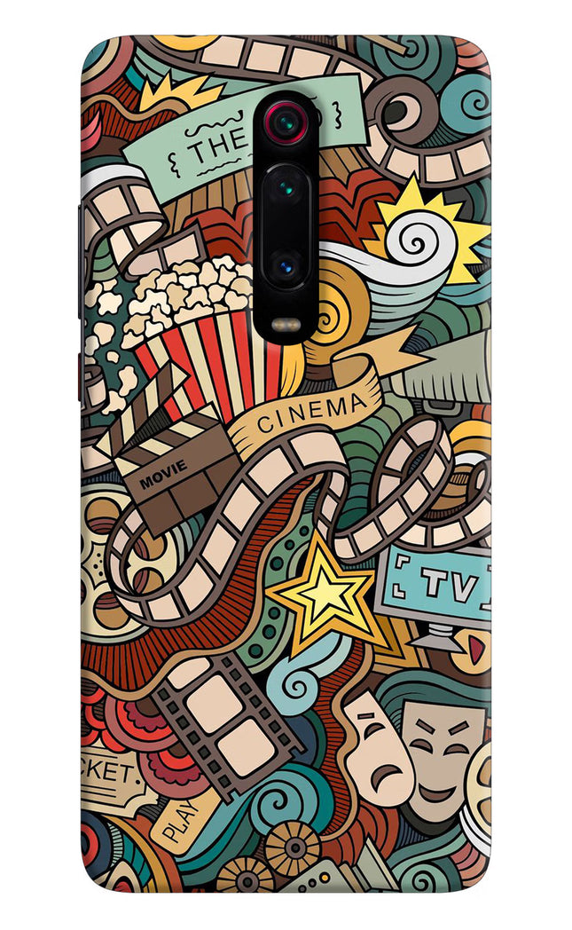Cinema Abstract Redmi K20 Pro Hard Case Back Cover by Casekaro