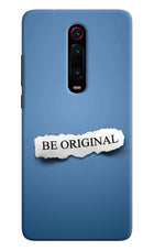Be Original Redmi K20 Pro Hard Case Back Cover by Casekaro