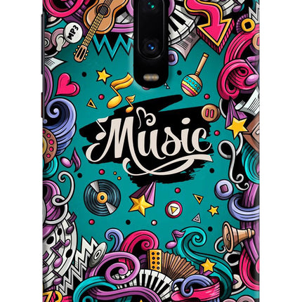 Music Graffiti Redmi K20 Pro Hard Case Back Cover by Casekaro