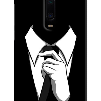 Black Tie Redmi K20 Pro Hard Case Back Cover by Casekaro