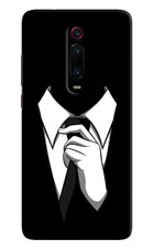 Black Tie Redmi K20 Pro Hard Case Back Cover by Casekaro