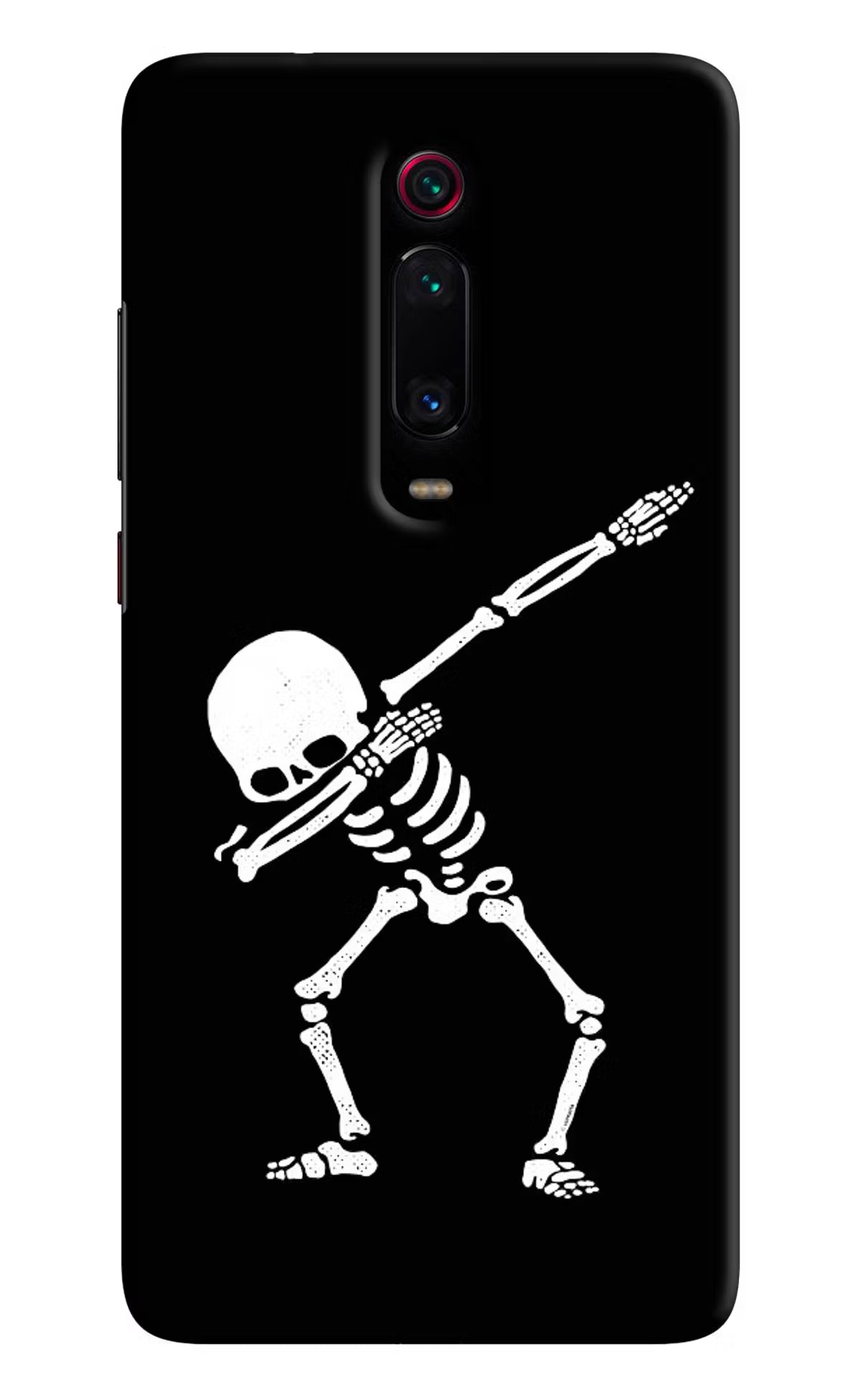 Dabbing Skeleton Art Redmi K20 Pro Hard Case Back Cover by Casekaro