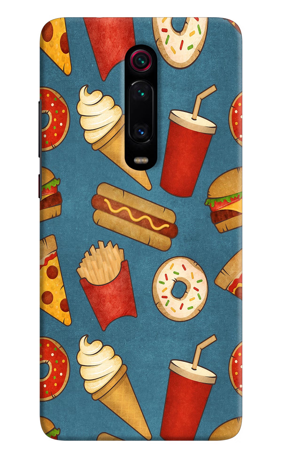Foodie Redmi K20 Pro Hard Case Back Cover by Casekaro