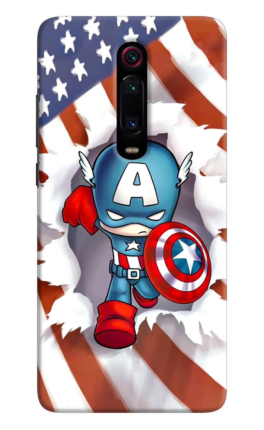 Captain America Redmi K20 Pro Back Cover, Hard case