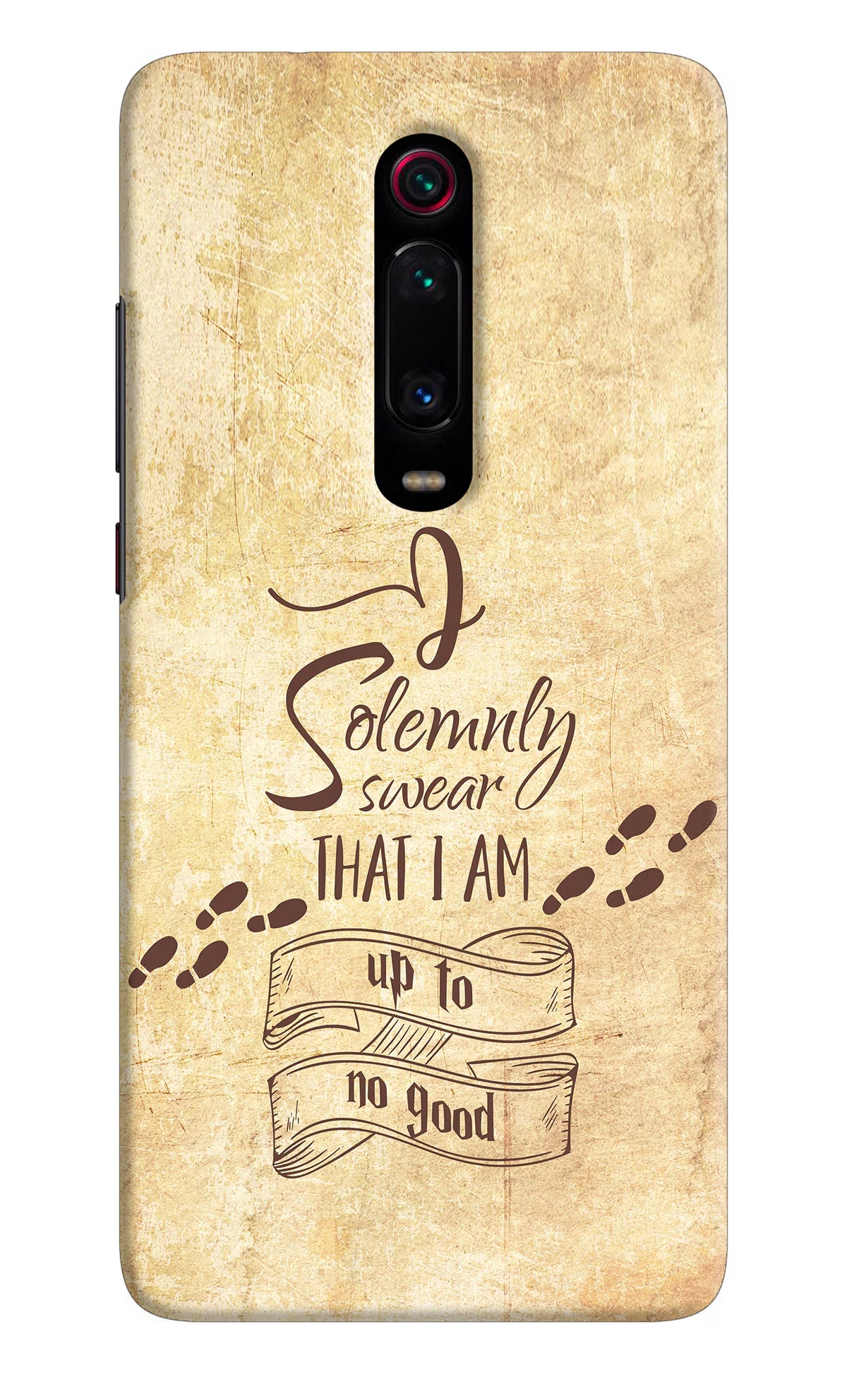 I Solemnly swear that i up to no good Redmi K20 Pro Hard Case Back Cover by Casekaro
