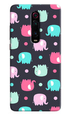 Elephants Redmi K20 Pro Hard Case Back Cover by Casekaro