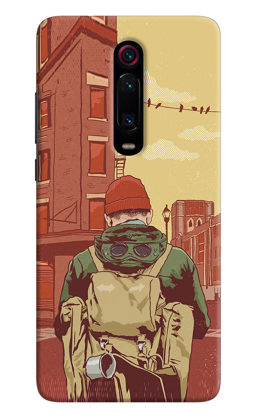 Adventurous Redmi K20 Pro Back Cover, Hard case