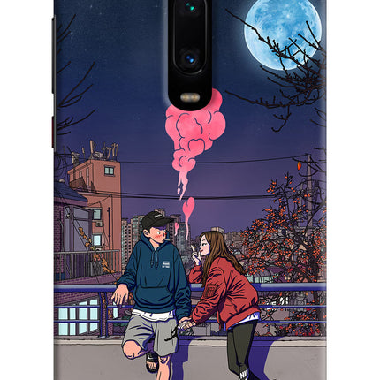 Chilling Couple Redmi K20 Pro Hard Case Back Cover by Casekaro