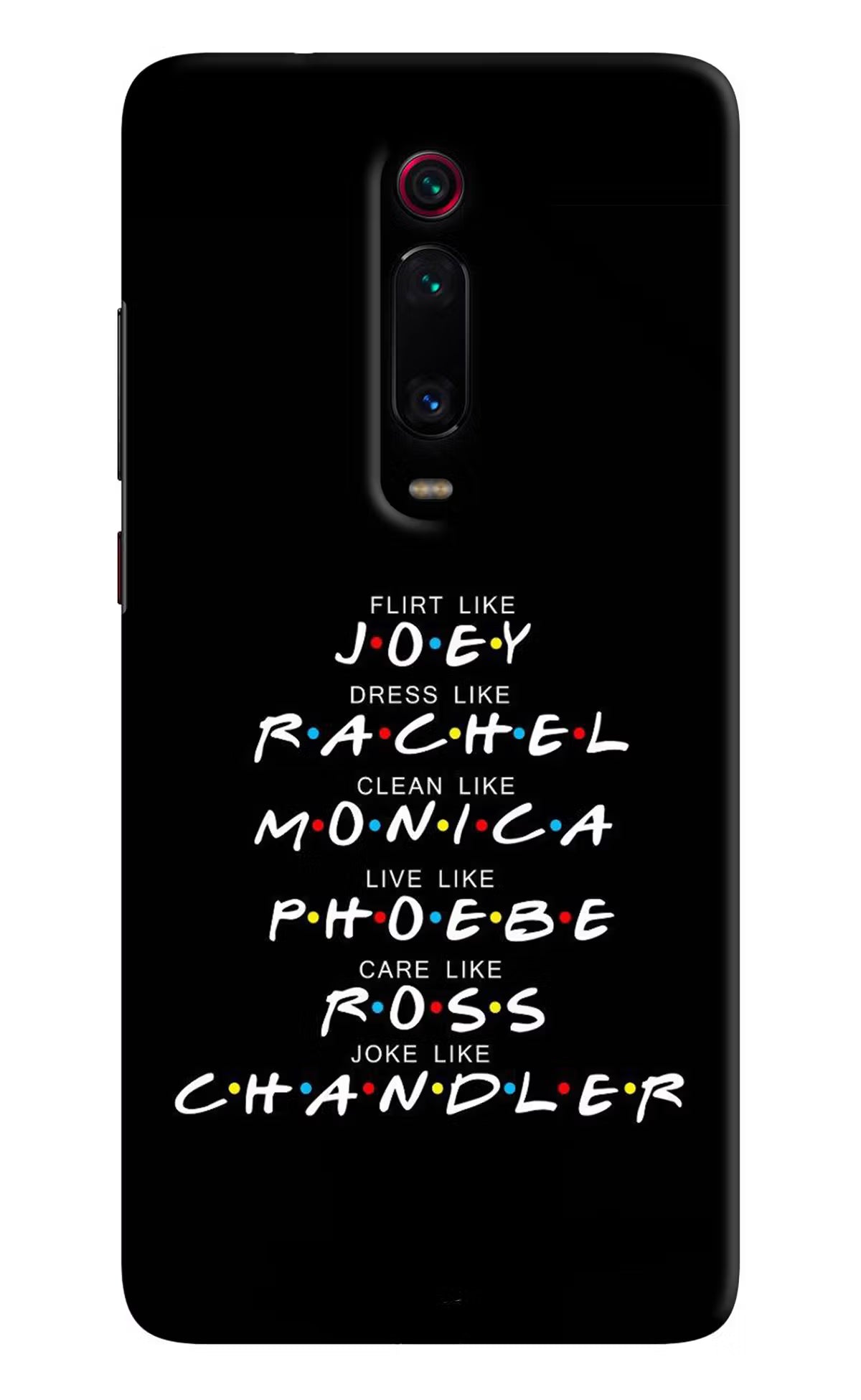 FRIENDS Character Redmi K20 Pro Hard Case Back Cover by Casekaro