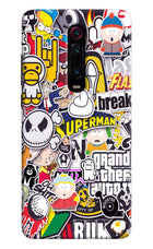 Sticker Bomb Redmi K20 Pro Hard Case Back Cover by Casekaro