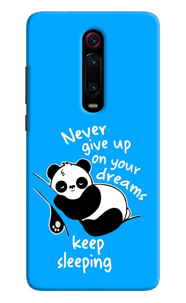 Keep Sleeping Redmi K20 Pro Hard Case Back Cover by Casekaro