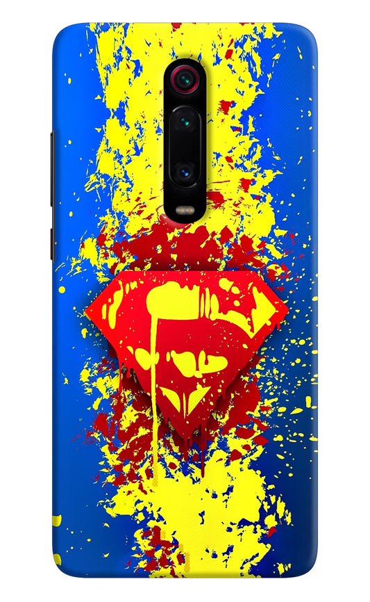 Superman logo Redmi K20 Pro Hard Case Back Cover by Casekaro