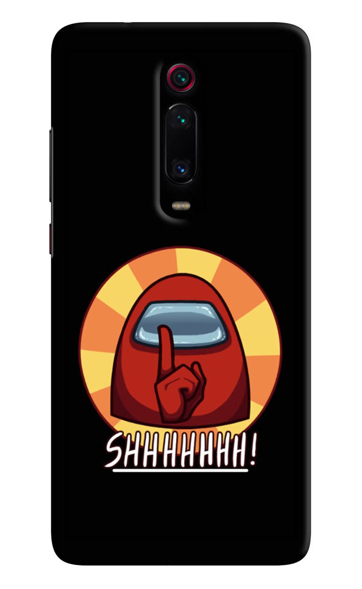 Among Us Shhh! Redmi K20 Pro Hard Case Back Cover by Casekaro