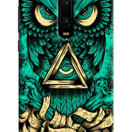 Green Owl Redmi K20 Pro Hard Case Back Cover by Casekaro