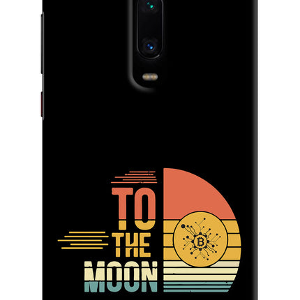 To the Moon Redmi K20 Pro Hard Case Back Cover by Casekaro