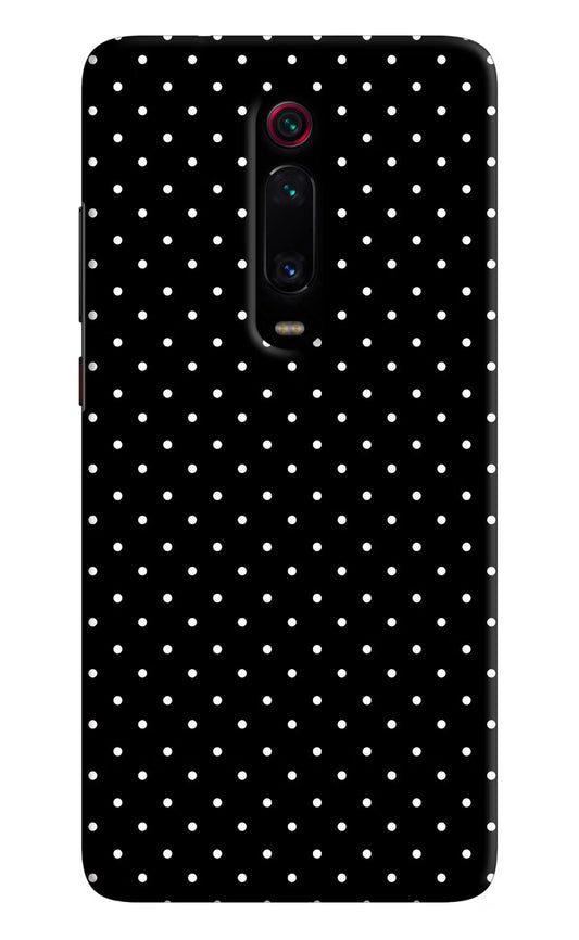 White Dots Redmi K20 Pro Hard Case Back Cover by Casekaro