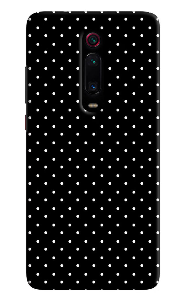 White Dots Redmi K20 Pro Hard Case Back Cover by Casekaro