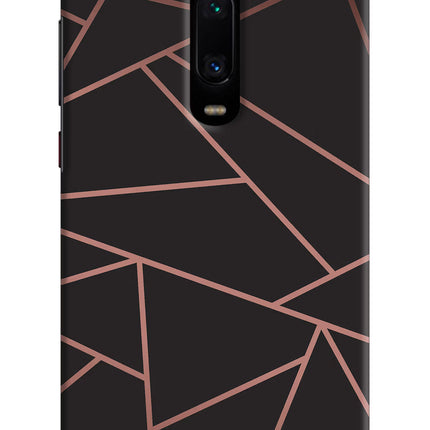 Geometric Pattern Redmi K20 Pro Hard Case Back Cover by Casekaro