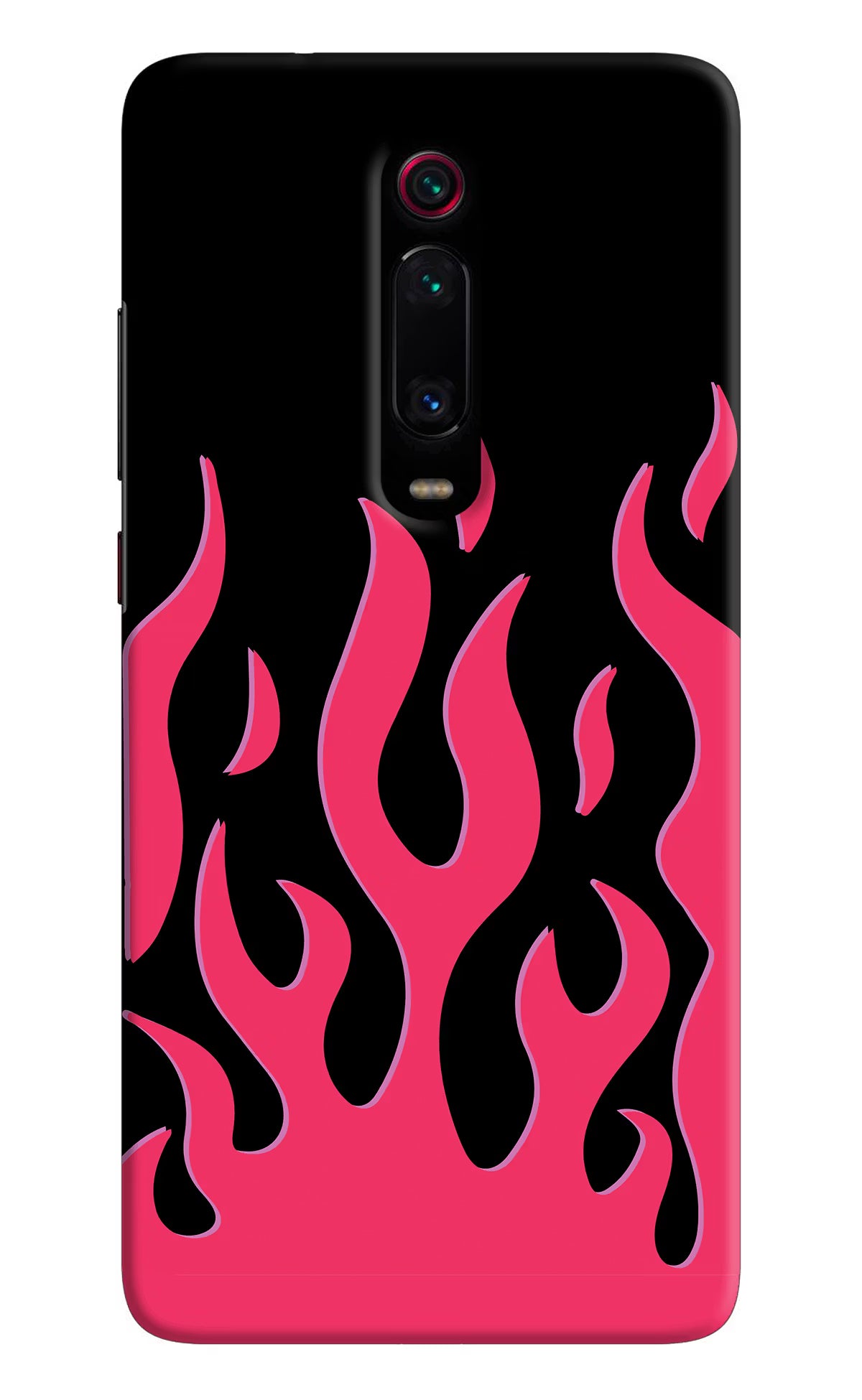 Fire Flames Redmi K20 Pro Hard Case Back Cover by Casekaro
