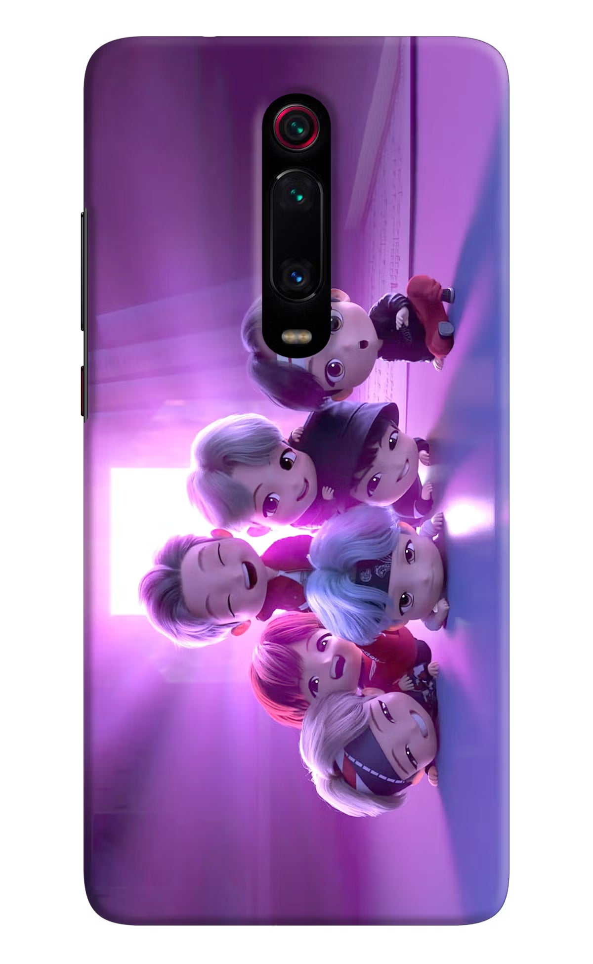BTS Chibi Redmi K20 Pro Hard Case Back Cover by Casekaro