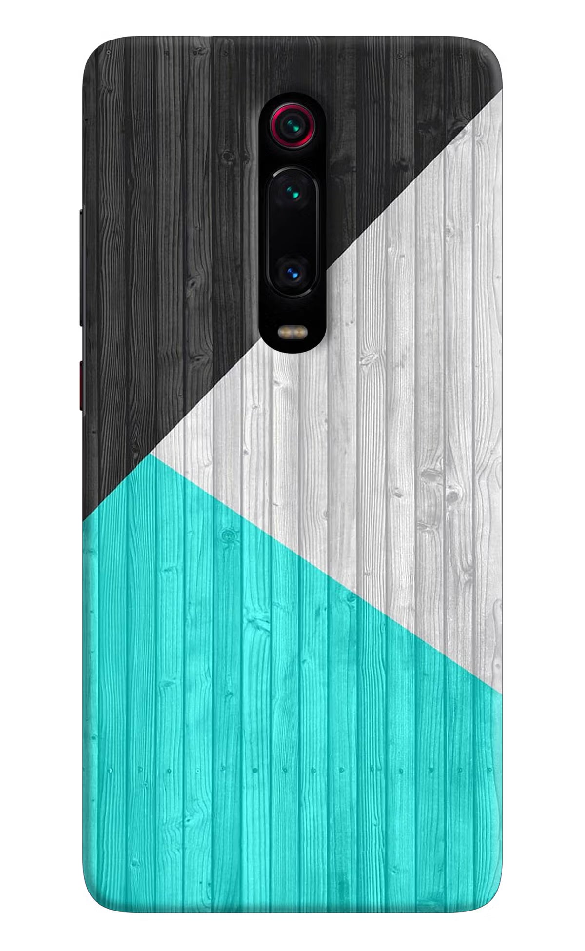 Wooden Abstract Redmi K20 Pro Hard Case Back Cover by Casekaro