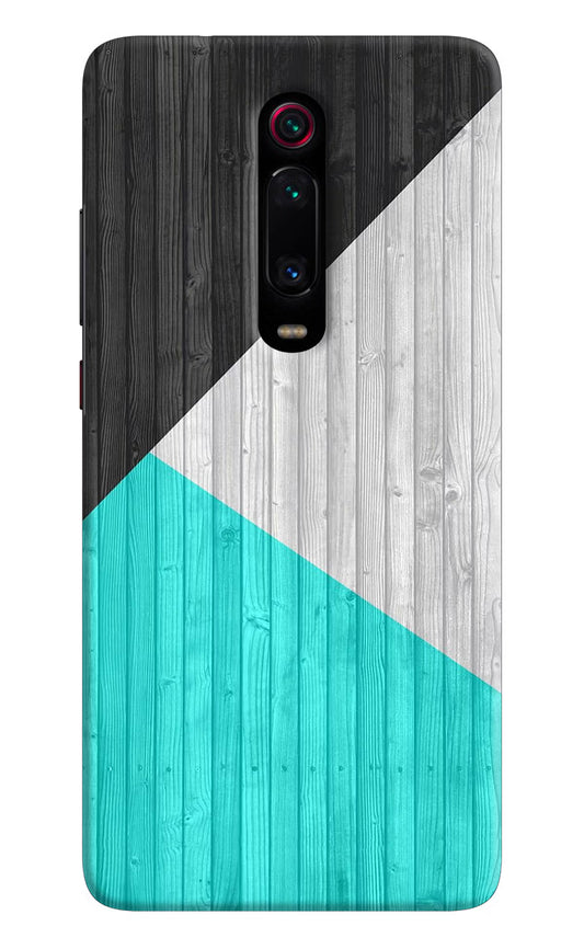 Wooden Abstract Redmi K20 Pro Hard Case Back Cover by Casekaro