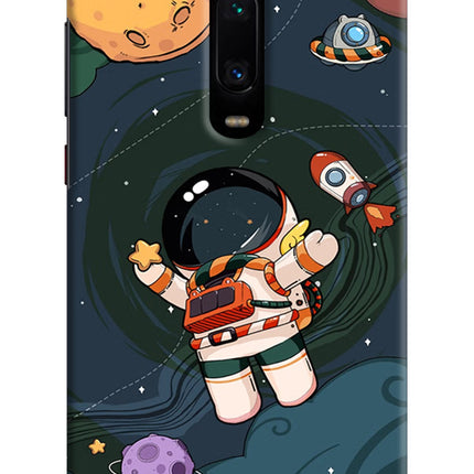 Cartoon Astronaut Redmi K20 Pro Hard Case Back Cover by Casekaro
