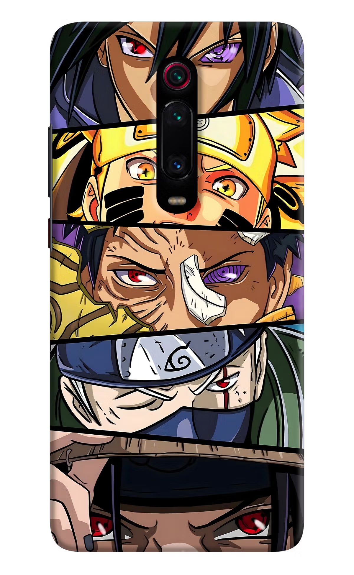 Naruto Character Redmi K20 Pro Hard Case Back Cover by Casekaro