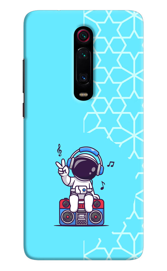 Cute Astronaut Chilling Redmi K20 Pro Hard Case Back Cover by Casekaro