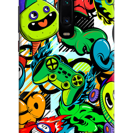 Game Doodle Redmi K20 Pro Hard Case Back Cover by Casekaro
