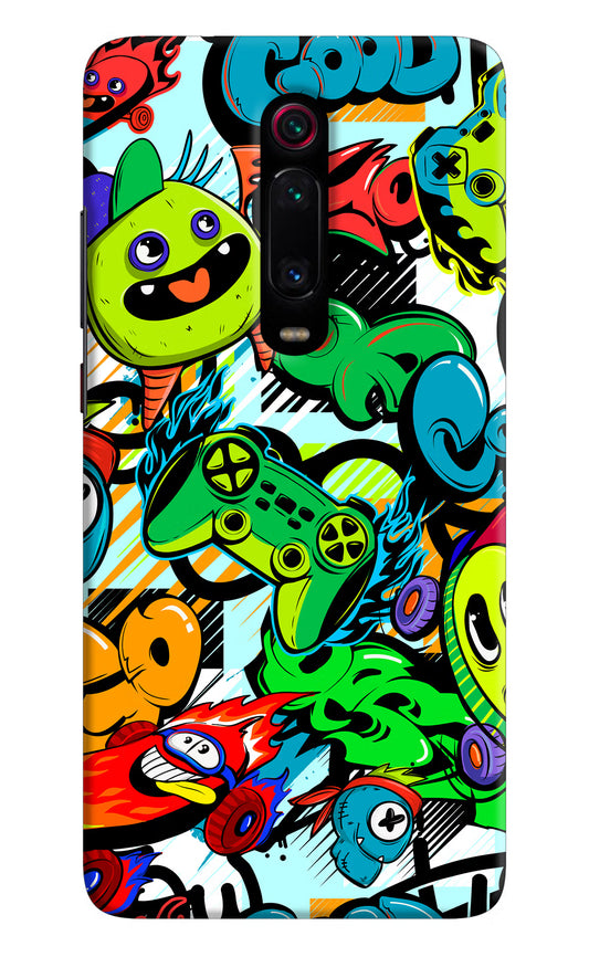 Game Doodle Redmi K20 Pro Hard Case Back Cover by Casekaro