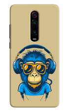 Monkey Headphone Redmi K20 Pro Hard Case Back Cover by Casekaro