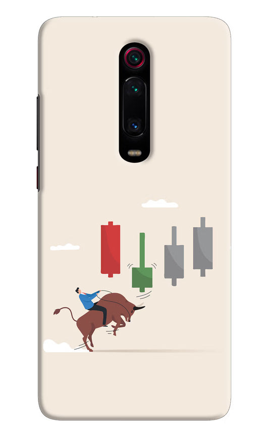 Bull Trading Momentum Redmi K20 Pro Hard Case Back Cover by Casekaro