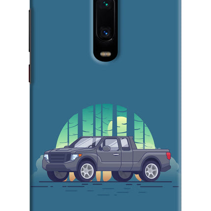 Retro Garage Vibe Redmi K20 Pro Hard Case Back Cover by Casekaro