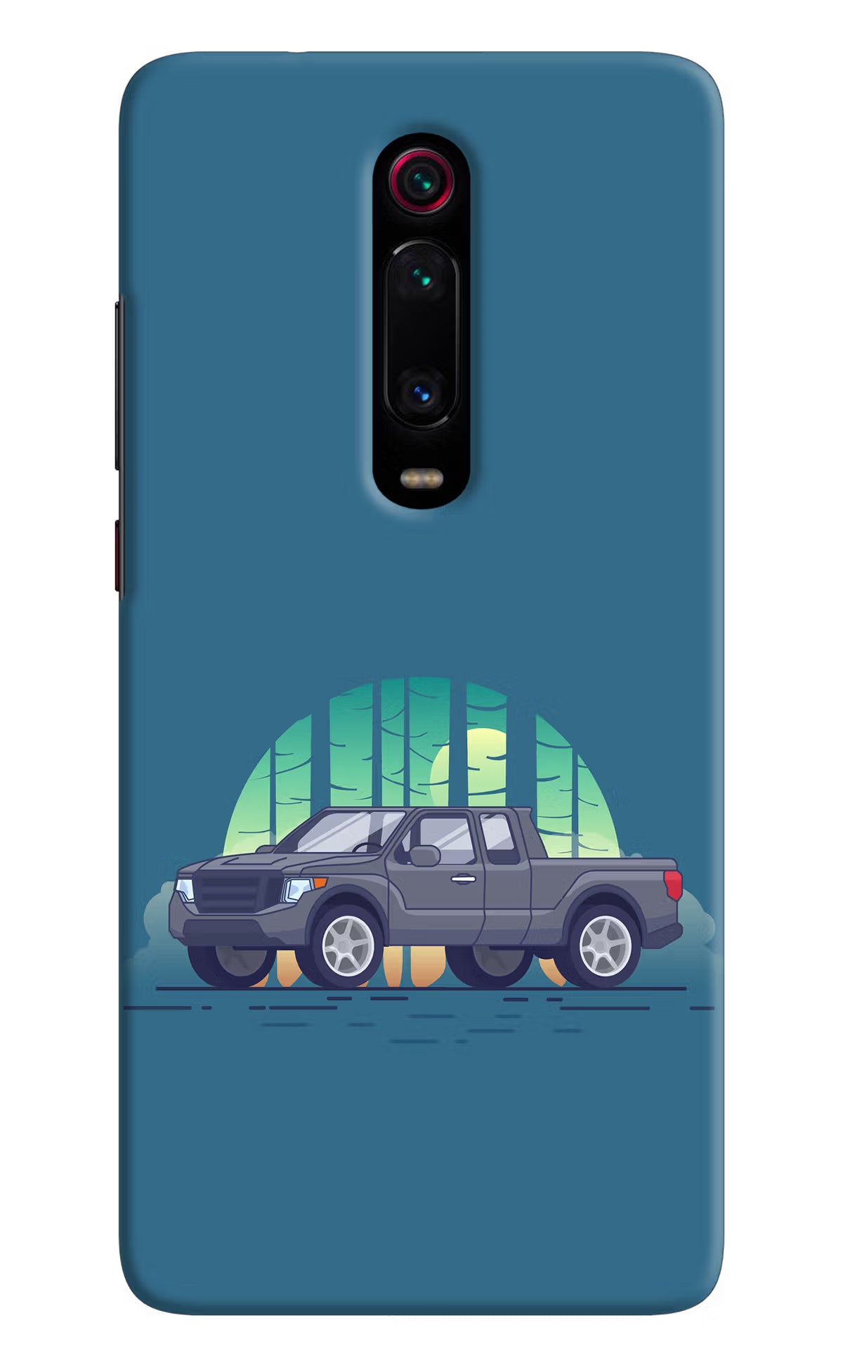 Retro Garage Vibe Redmi K20 Pro Hard Case Back Cover by Casekaro