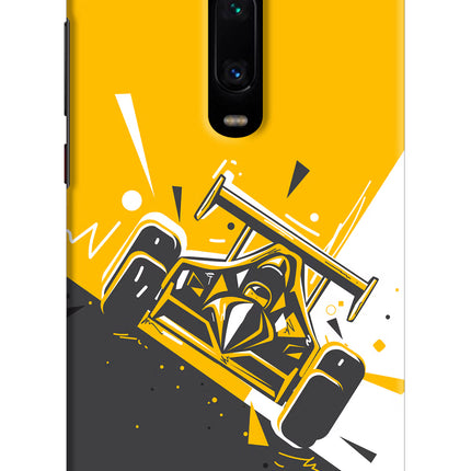 Track King Redmi K20 Pro Hard Case Back Cover by Casekaro