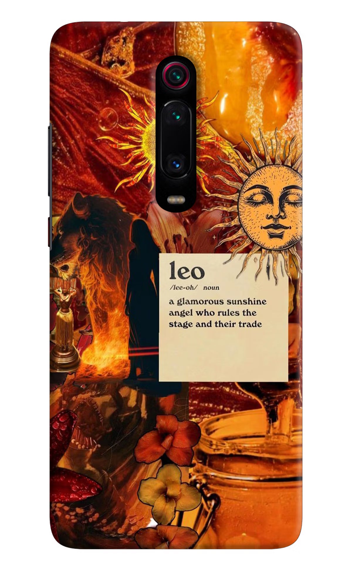 Leo Zodiac Redmi K20 Pro Hard Case Back Cover by Casekaro