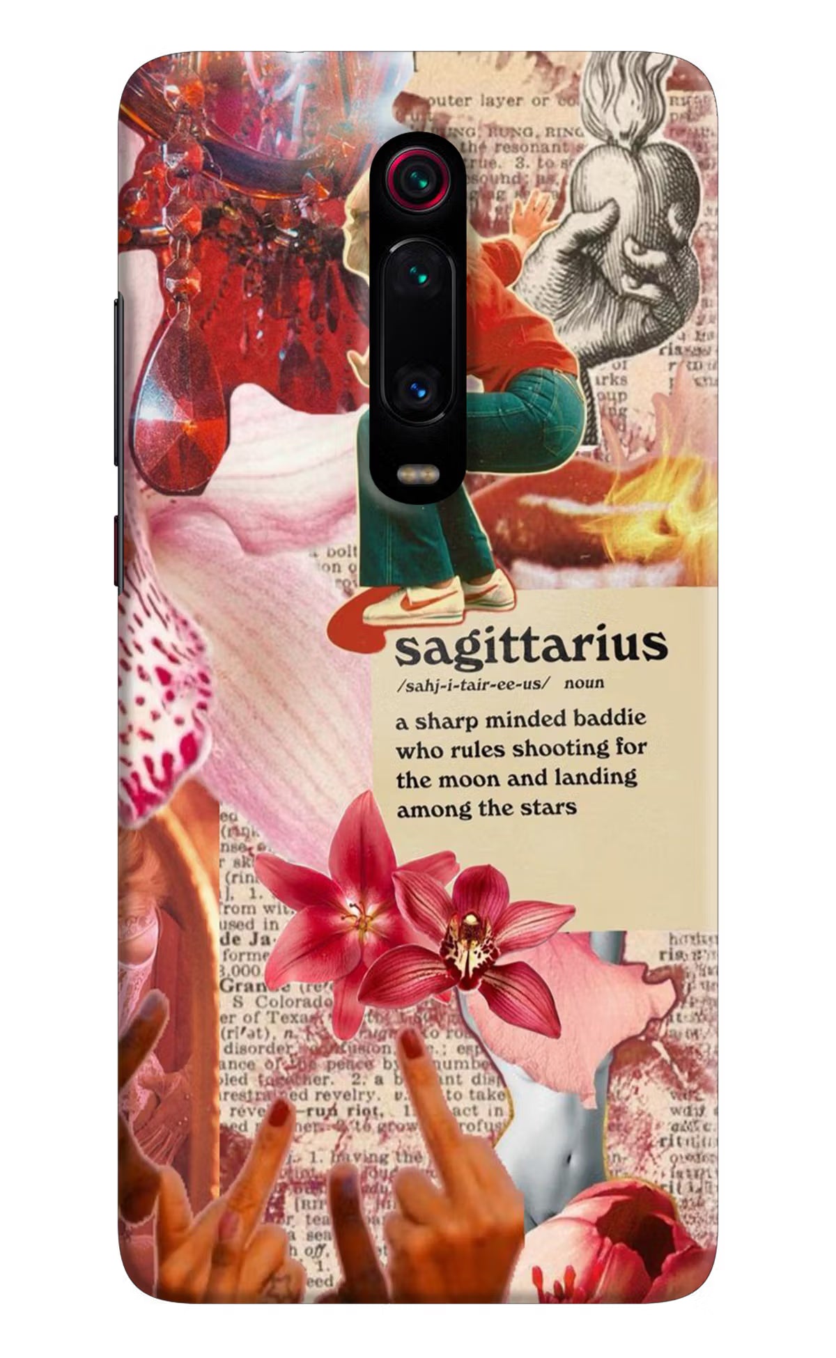 Sagittarius Zodiac Redmi K20 Pro Hard Case Back Cover by Casekaro