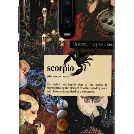 Scorpio Zodiac Redmi K20 Pro Hard Case Back Cover by Casekaro