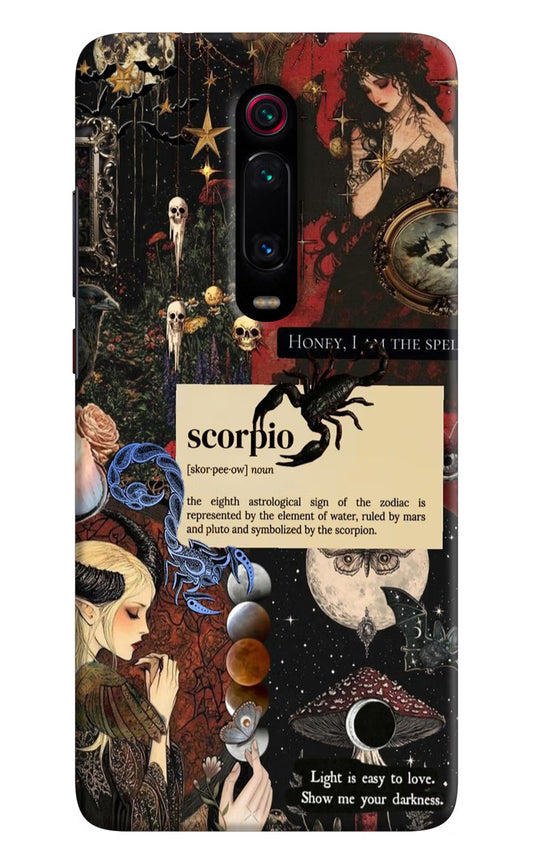 Scorpio Zodiac Redmi K20 Pro Hard Case Back Cover by Casekaro